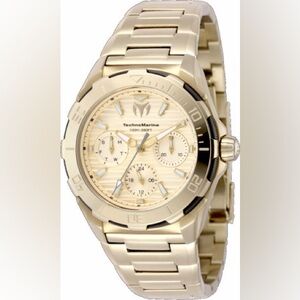 TechnoMarine Seven Seas Women's Watch - 36mm, Gold (TM-725049)